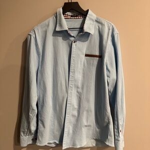 Coofandy Light Blue Men's Shirt